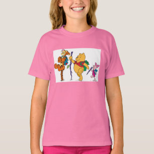 T-shirt Piglet, Tigger et Winnie le Randonnée de l'Oeil