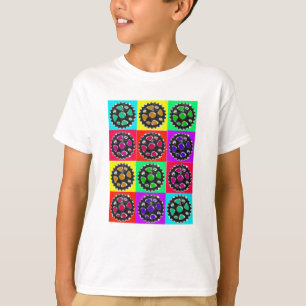 T-shirt Pignons POPART--Cadeaux faisants du vélo de
