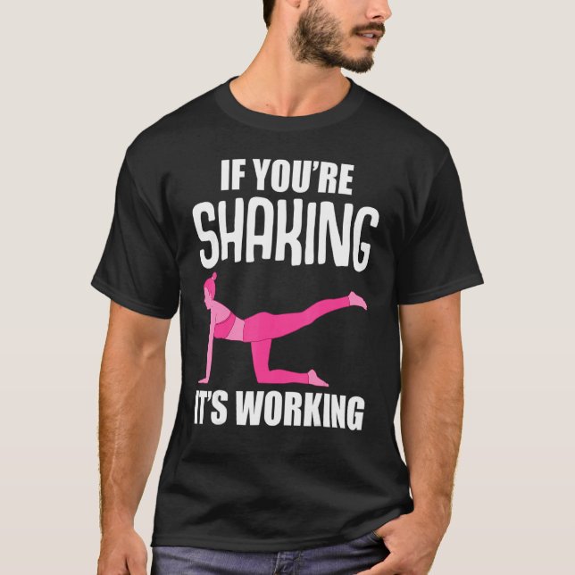 T-shirt Pilates Amusants Pour Femmes Homme Instructeur De  (Devant)