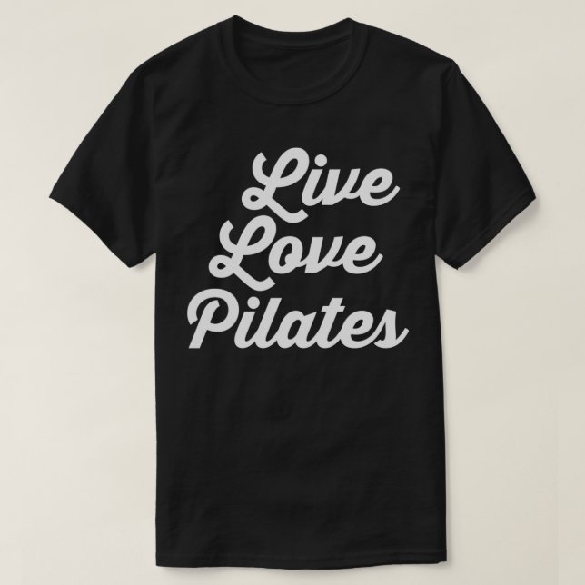 T-shirt Pilates d'amour en direct (Design devant)