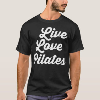 T-shirt Pilates d'amour en direct