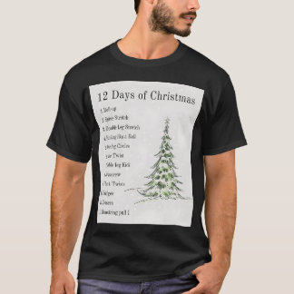T-shirt Pilates, garçon de Noël
