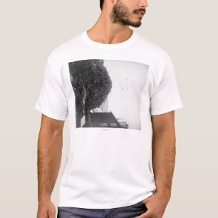 T-shirt Pile de bois de charpente en dehors de la