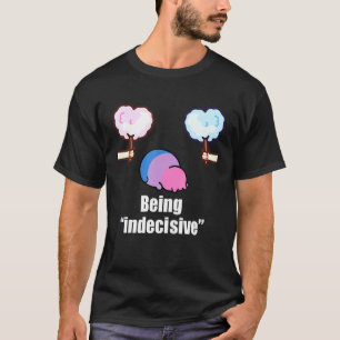 T-shirt Pile de chats Fierté bisexuelle Drapeau bi mignon 