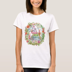 T-shirt Pile de livres