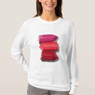 T-shirt Pile de rouge à lèvres cassé