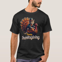 Pilgrim Kitty "Bon thanksgiving" chat mème