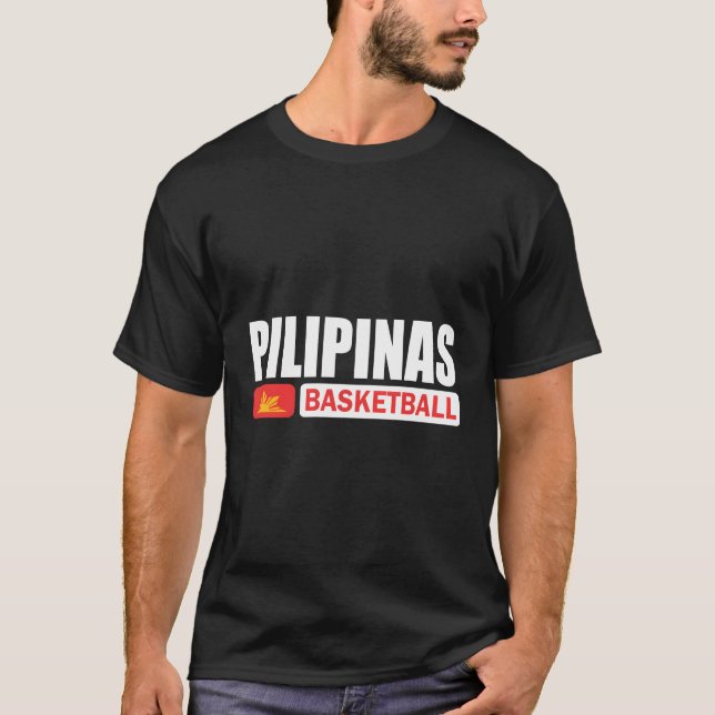 T-shirt Pilias Basketball Gilas Philipes (Devant)