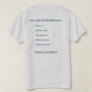 T-shirt Piliers de Raffinement