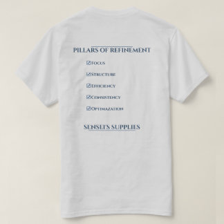 T-shirt Piliers de Raffinement