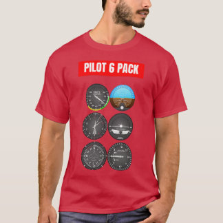 T-shirt Pilote 6 Pack 1