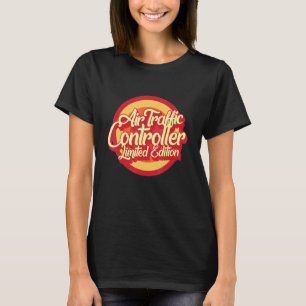 T-shirt Pilote Contrôleur de la circulation aérienne  Rétr
