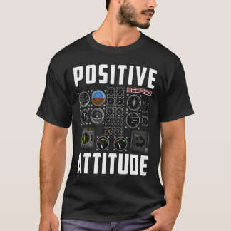 T-shirt Pilote d'attitude positive 2