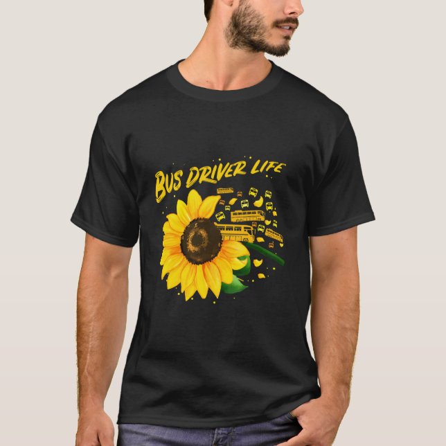 T-shirt Pilote de bus (Devant)