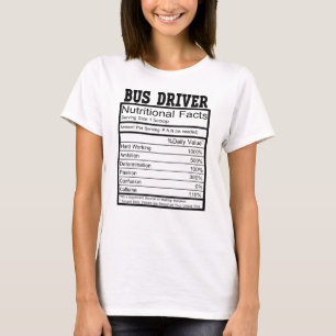 T-shirt Pilote de bus