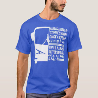 T-shirt Pilote de bus cadeau de conducteur