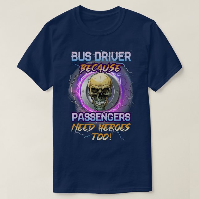T-shirt Pilote de bus génial 1 (Design devant)