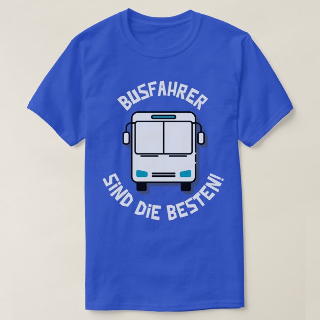 T-shirt Pilote de bus Menx27s - Conducteur de bus Disant 3 (Design devant)