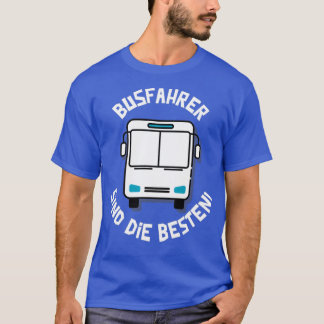 T-shirt Pilote de bus Menx27s - Conducteur de bus Disant 3
