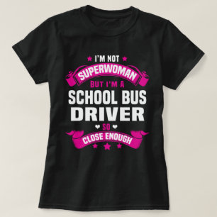 T-shirt Pilote de bus scolaire