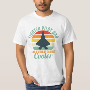 T-shirt Pilote de combat père F-22