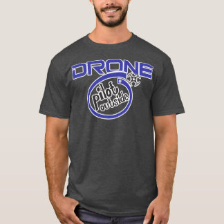 T-shirt Pilote de drone à l'extérieur