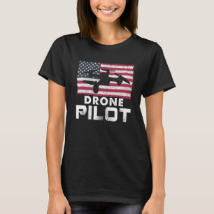 T-shirt Pilote De Drone Fpv De Pilote Quadcopter Fpv Rpv F