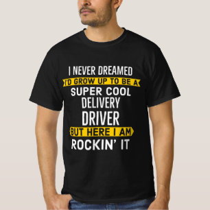 T-shirt Pilote de livraison