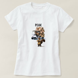 T-shirt Pilote de livraison d'écureuils