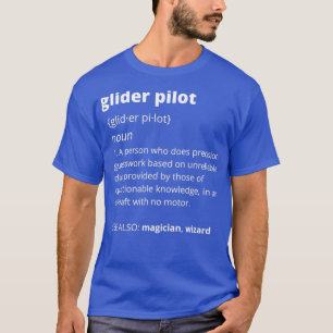 T-shirt Pilote de planeur