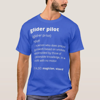 T-shirt Pilote de planeur