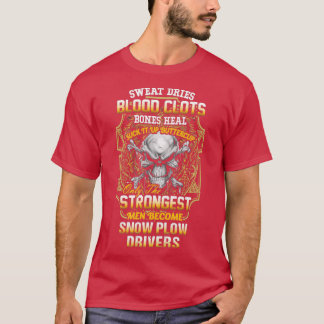T-shirt Pilote de pression de neige la plus forte 1