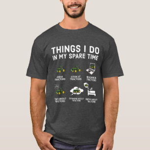 T-shirt Pilote de tracteur