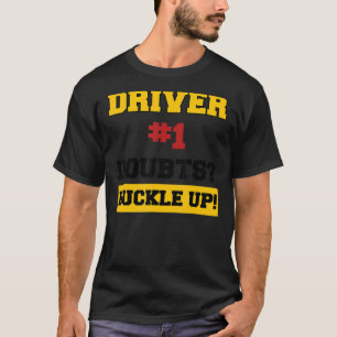 T-shirt Pilote de voiture de course de course de course à