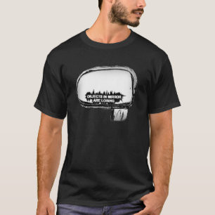 T-shirt Pilote de voiture de course Funny Auto Mirror Grap