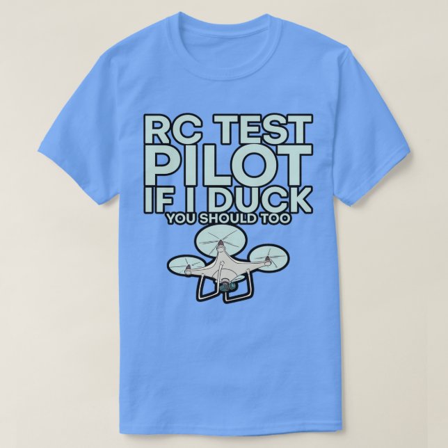 T-shirt Pilote D'Essai Rc Si Vous Pouvez Chuter, Vous Devr (Design devant)