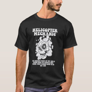 T-shirt Pilote d'hélicoptère génial amateurs de Girodyne H