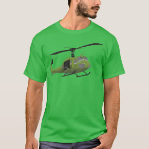 T-shirt Pilote d'hélicoptère UH1 Huey 