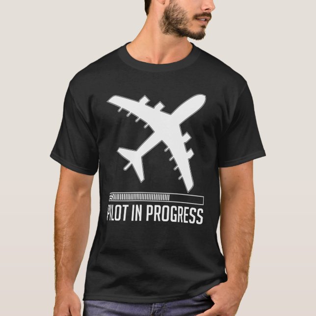 T-shirt Pilote en cours (Devant)