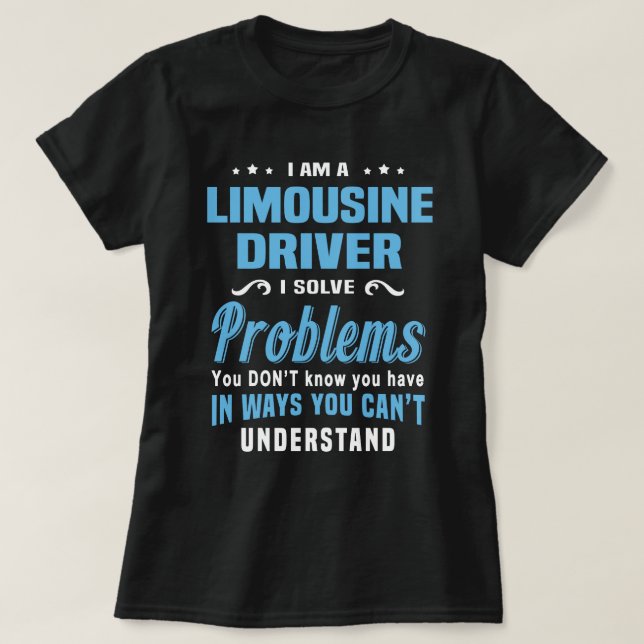 T-shirt Pilote Limousine (Design devant)