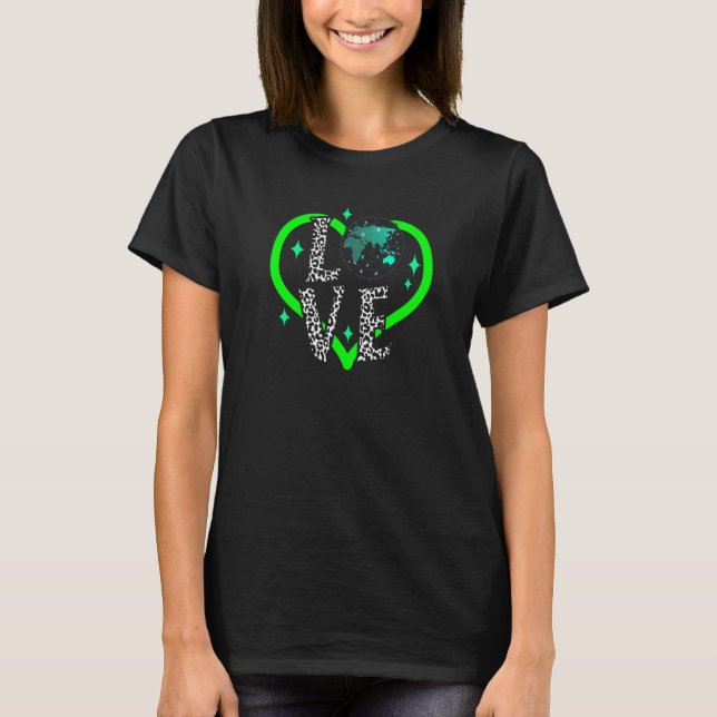 T-shirt Pilote Love contrôleur de la circulation aérienne  (Devant)