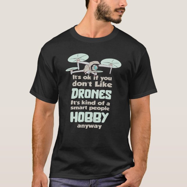 T-shirt Pilote pilote pilote pilote pilote pilote de drone (Devant)