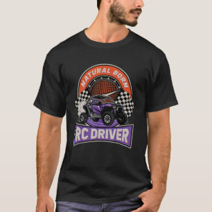 T-shirt Pilote RC Naturel Pilote Racer Remote Contrôlé RC