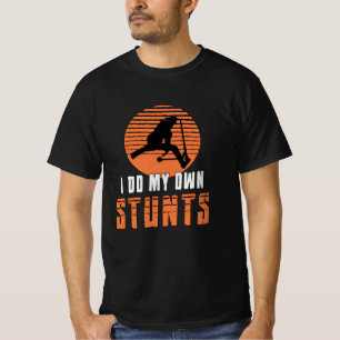 T-shirt Pilote Scooter Je Fais Mes Propres Pieds Tourner V