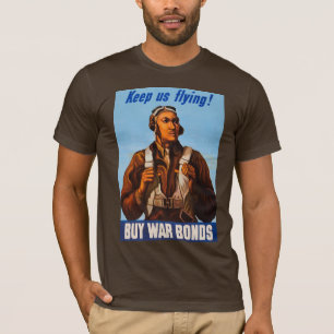 T-shirt Pilotes d'aviation afro-américains de 2ÈME GUERRE