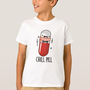 T-shirt Pilule de refroidissement amusant médicament jeu