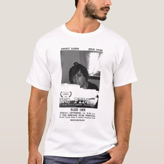 T-shirt PILULE d'EMO - chemise #2 de première mondiale (Devant)