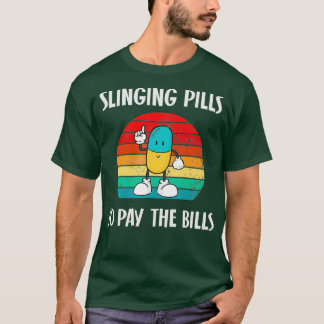 T-shirt Pilules de fronde pour payer des factures drôle ph