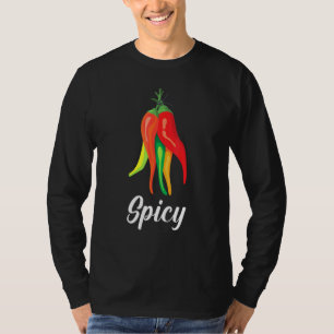 T-shirt Piment - Épicé - Légumes - Épices - Fruit - Poivro