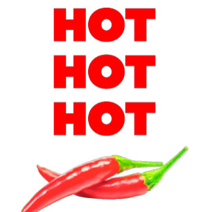 T-shirt Piments chauds chauds